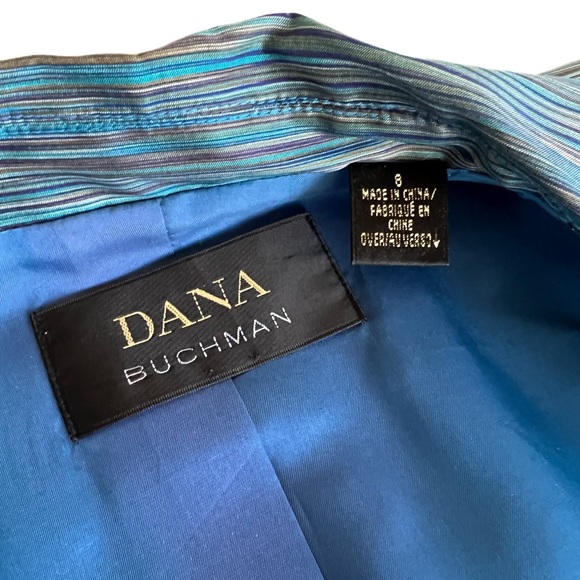 Dana Buchman Silk Jacket 8 - Picture 12 of 15